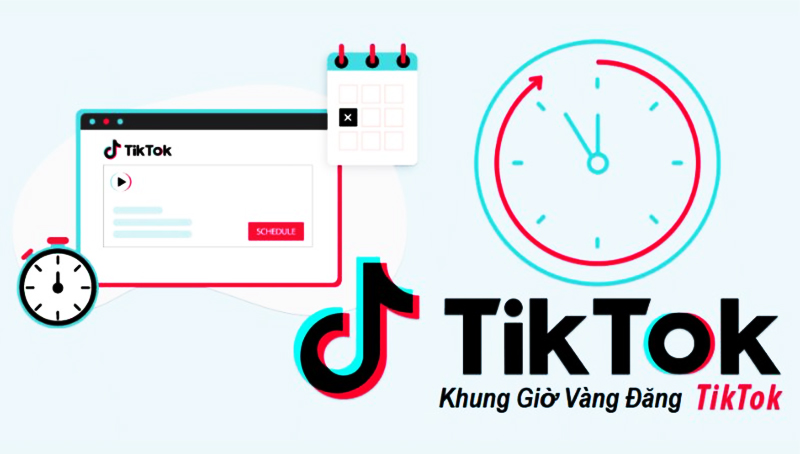 Khung giờ đăng Tiktok chi tiết